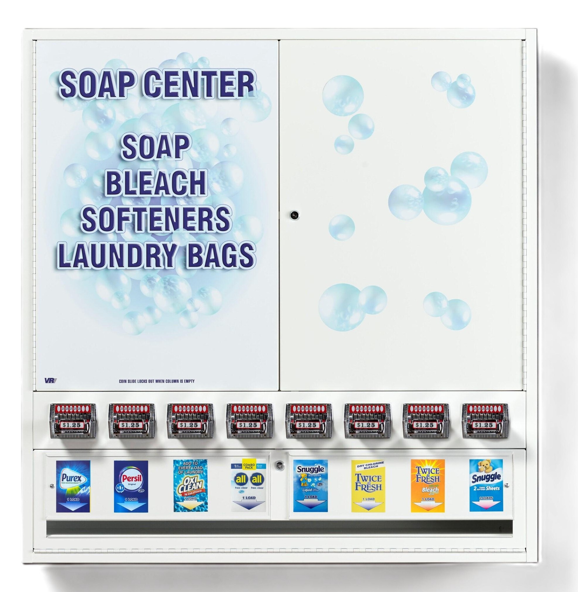 VENDMASTER 894 – 8 COLUMN SOAP VENDER