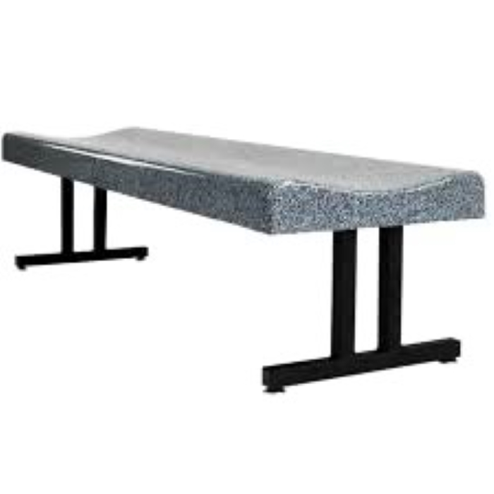 BFS-72 CONTOURED BACKLESS BENCH 72″