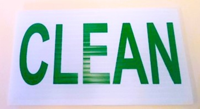 CLEAN SIGN