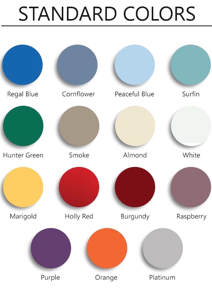 STANDARD COLOR CHART FOR CACO