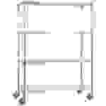 Linen Cart 18x60x72 – 4 Wire Shelves 1