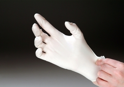 LATEX GLOVES (MEDIUM)