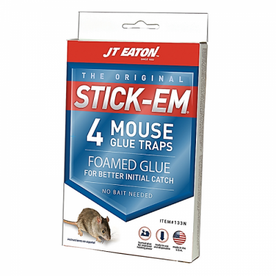 STICK-EM MOUSE TRAPS(4)