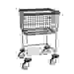 Deluxe Elevated Laundry Cart  Dura-Seven No Rack 1