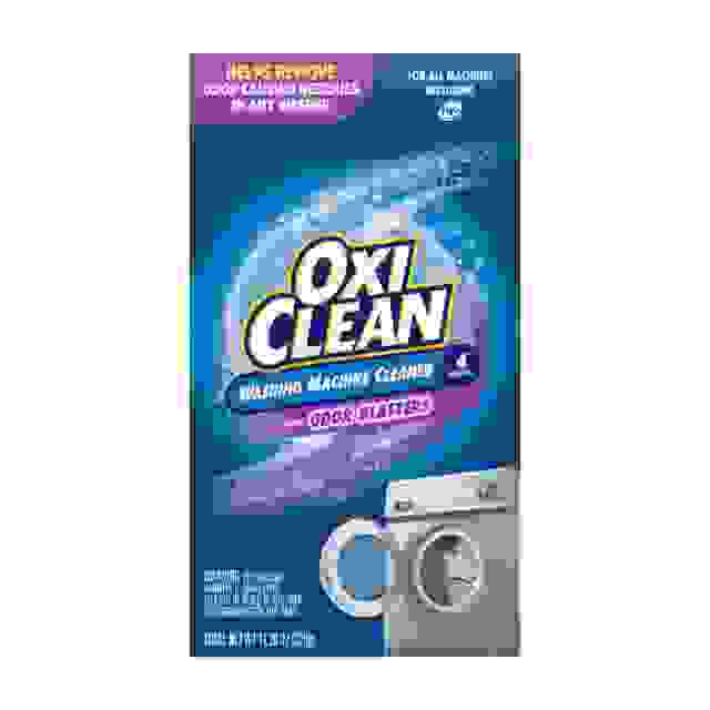 OxiClean WASHING MACHINE CLEANER 4 COUNT / 8 CASE Sudsy Vending Supplies