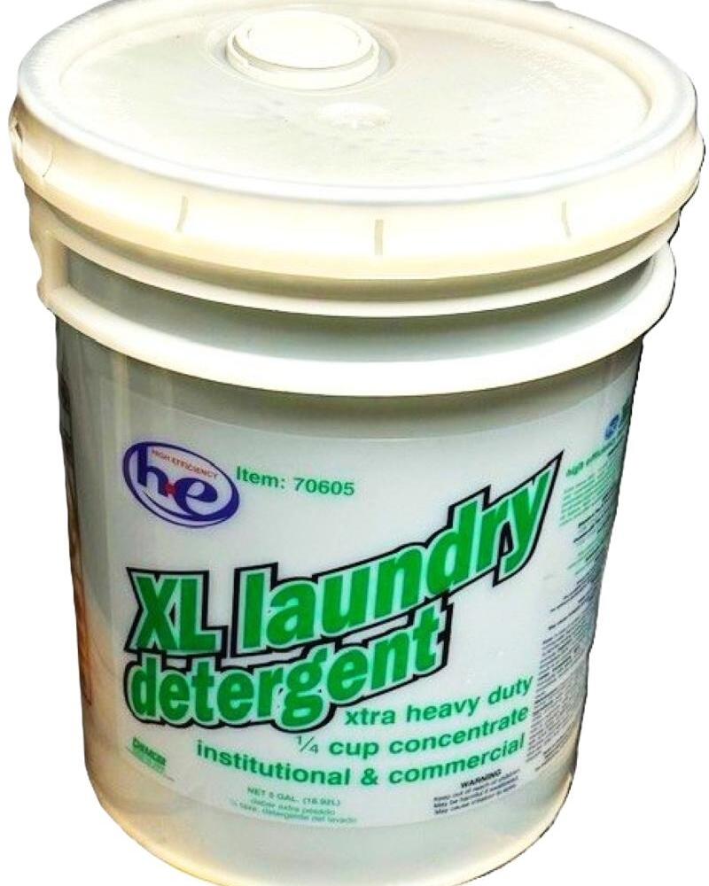 XL LAUNDRY DETERGENT - LIQUID - 5 GALLON PAIL