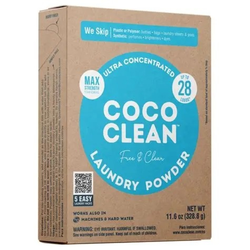 COCO CLEAN LAUNDRY MAX FREE & CLEAR 11.6 OZ CASE OF 42