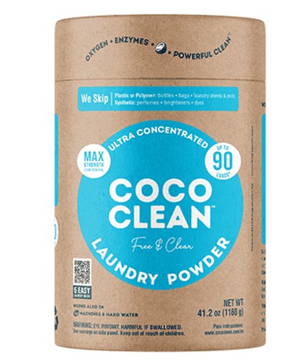 COCO CLEAN LAUNDRY MAX FREE & CLEAR 41.2 OZ CASE OF 6